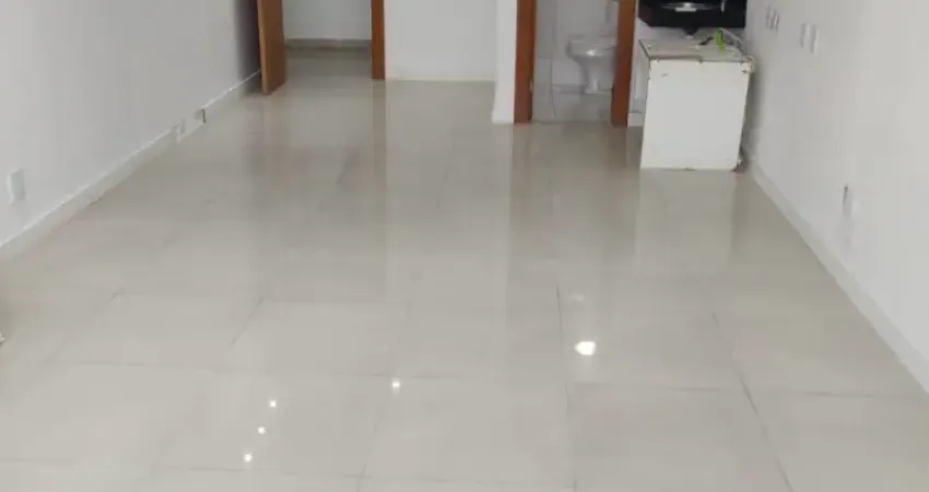 Sala para locação com 33m, vão livre, ar split, 01 vaga, salvador shopping business!