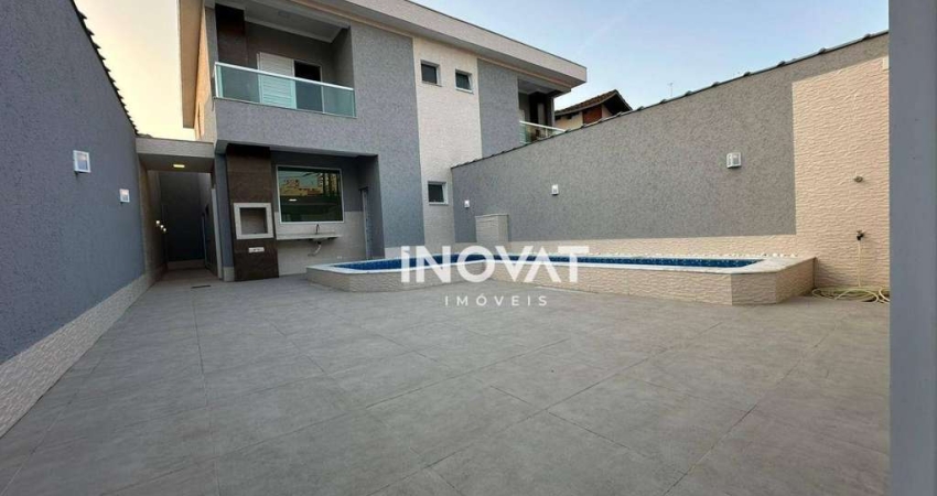 Excelente Oportunidade de Sobrado novo, 3 Suites com psicina Lado Praia na Vila Tupi Praia Grande !!