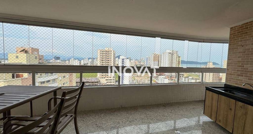 Apartamento com 3 dormitórios à venda, 96 m² por R$ 750.000,00 - Mirim - Praia Grande/SP