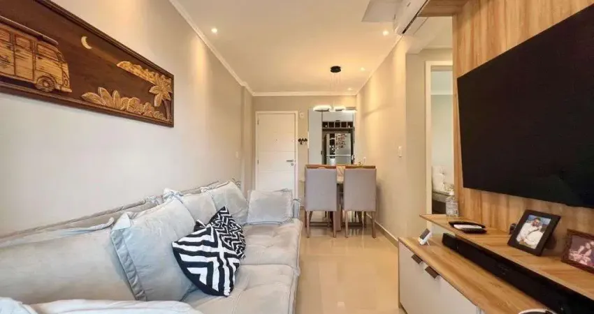 Apartamento 2 dormitórios sendo 1 suíte no Boqueirão em Praia Grande/SP