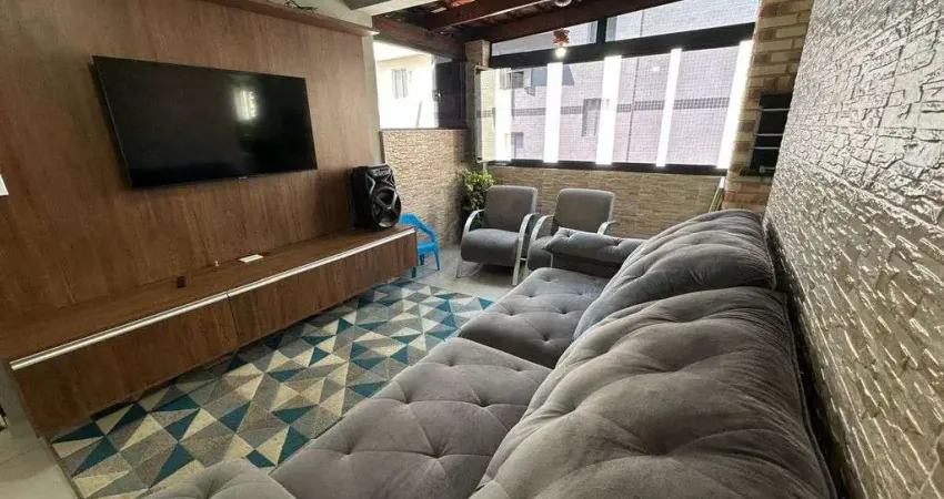 Apartamento de 1 Dormitório com Vista para o Mar, a 100m da Praia - Boqueirão!