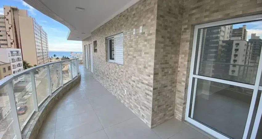 Apartamento na Guilhermina - 03 suítes - FRENTE RUA e VISTA MAR !