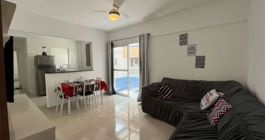 APARTAMENTO 1 DORMITÓRIO MOBILIADO NA GUILHERMINA 51M² COM 1 VAGA DE GARAGEM