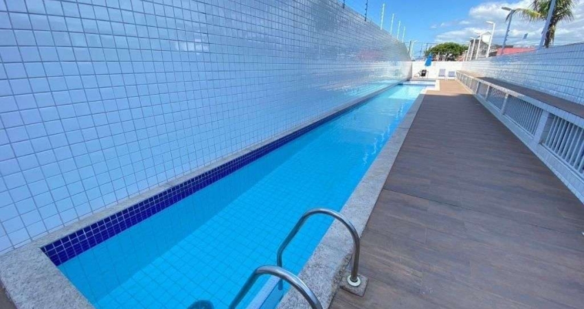 Apartamento 1 Dormitório, Lazer com Piscina, 1 Vaga de Garagem Semi Mobiliado