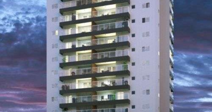 Apartamento de 1 dormitório c suíte na Vila Guilhermina em Praia Grande