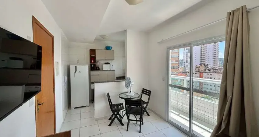 Apartamento 1 dormitório mobiliado de 39m² por 305.000,00 no Boqueirão