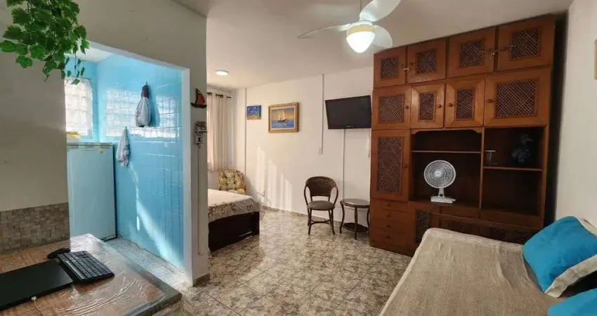 Kitão Amplo e Mobiliado – 35 m² – Boqueirão - Praia Grande