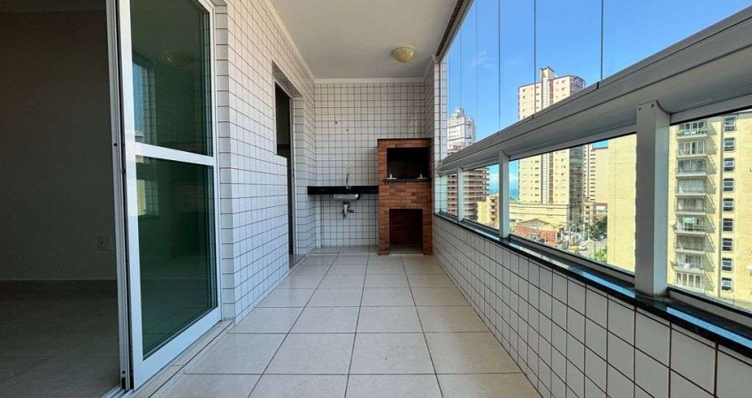 Apartamento de 2 quartos  semi-mobiliado no  Vila Caiçara em Praia Grande-S.P.
