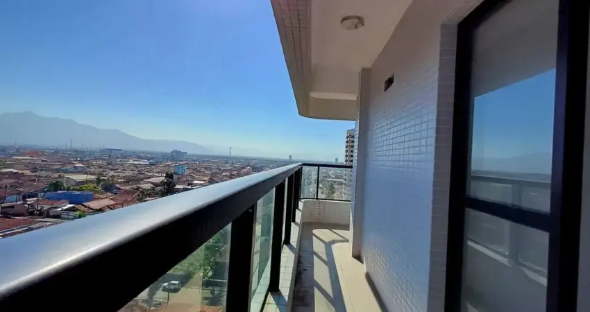 Apartamento de 2 dormitórios 1 suíte - vista mar no maracanã - praia grande - sp