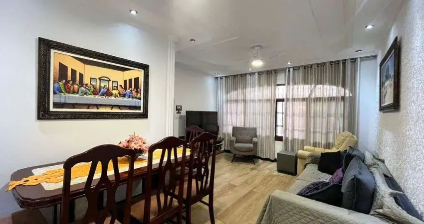 Excelente casa geminada com churrasqueira na tupi em praia grande/sp.