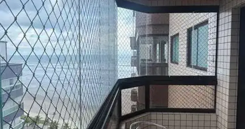 Amplo apto 2 dorms  sacada vista mar e lazer completo - caiçara praia grande