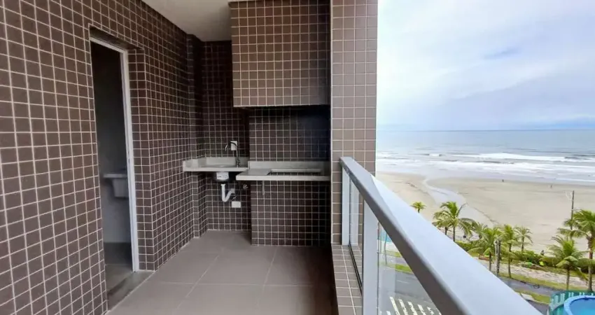 Apartamento novo de 2 dormitórios com vista mar no jd real em praia grande /sp