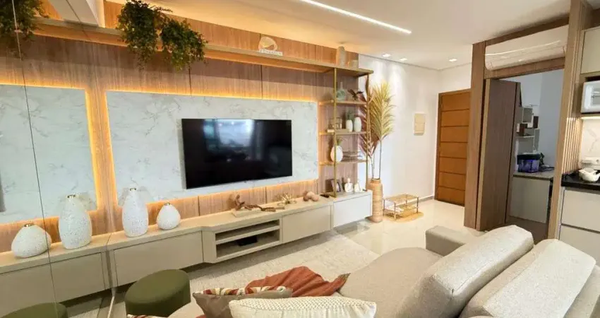 Apartamento garden com quinta no canto do forte de 3 dorm a 100 metros da praia