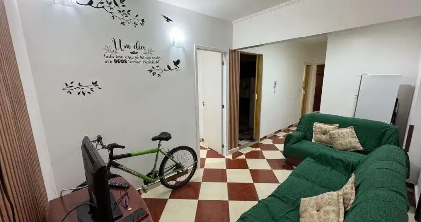 Apartamento de 2 dormitórios com 86m² na vila tupi a uma quadra da praia