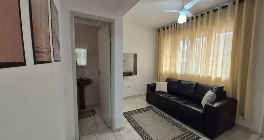 Apartamento 1 dormitório no 2º andar de escada na aviação - praia grande/sp