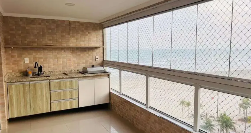 Apartamento planejado – vista mar 2 suítes - aviação praia grande/sp