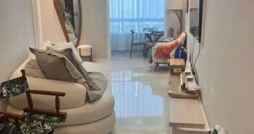 Apartamento lindo de 1 dormitório - sacada 60m² na guilhermina - praia grande/sp