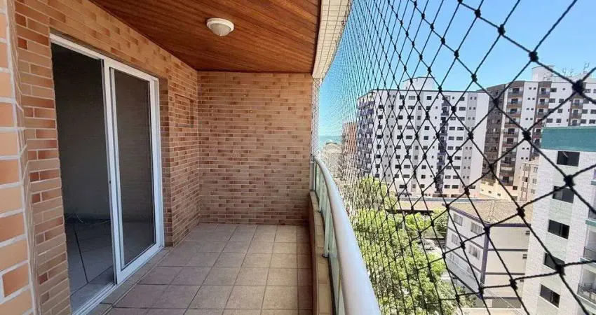 Apartamento de 2 dormitórios s/1 suíte com 89m² - guilhermina - praia grande