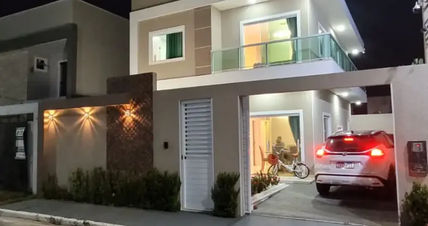 VENDE-SE – LINDA CASA NO CONDOMÍNIO LUAR DE AREMBEPE