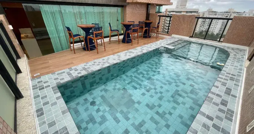 Cobertura Duplex Espetacular no Alphaville 1 – Finamente Mobiliada e com Piscina Privativa