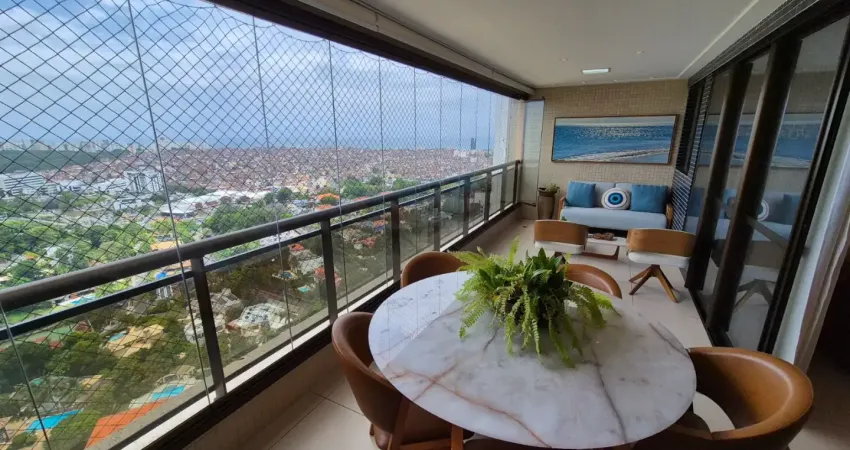 ️ apartamento alto padrão no horto florestal – 155m² | 3 suítes | andar altíssimo | 3 vagas
