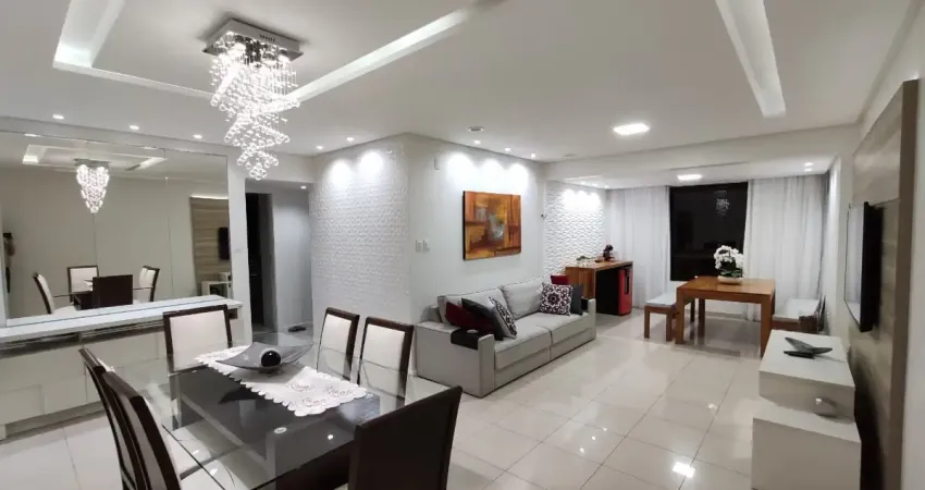 Lindo apartamento no candeal 3/4 com 114m² e 2 vagas de garagem