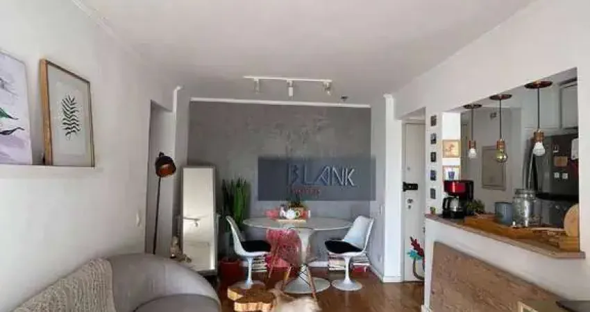Apartamento com 1 dormitório à venda, 48 m² por R$ 610.000 - Moema Índios - São Paulo/SP