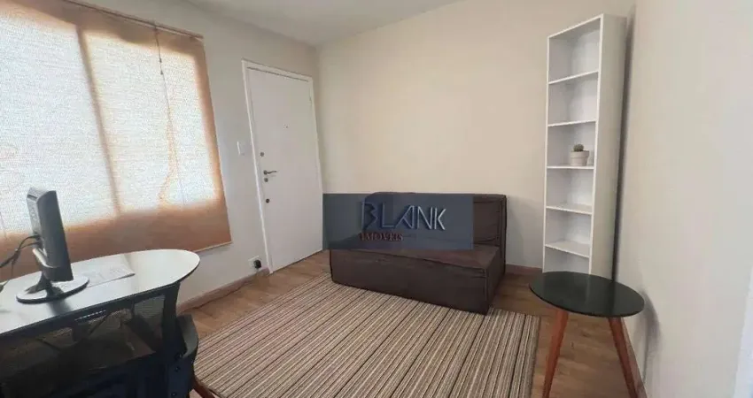 Apartamento com 1 dormitório para alugar, 37 m² MOBILIADO