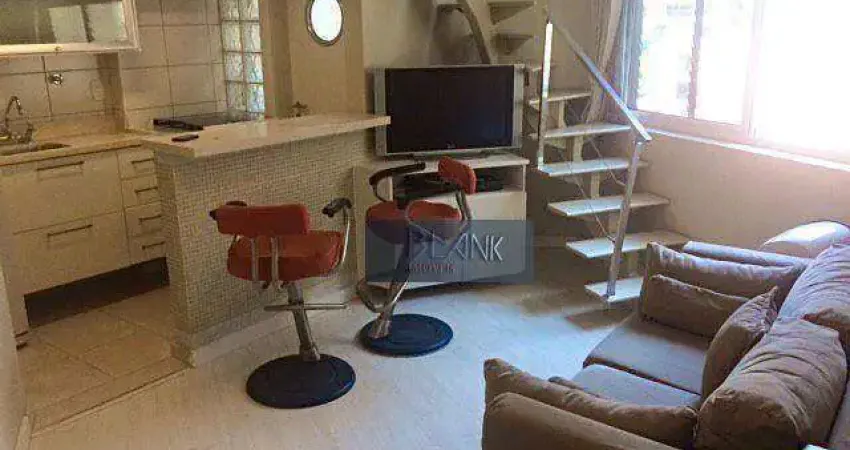 Apartamento Duplex com 1 dormitório à venda, 45 m² por R$ 795.000,00 - Vila Nova Conceição - São Paulo/SP