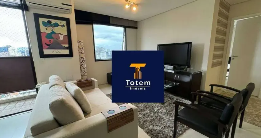 Apartamento MOBILIADO  com 1 dormitório para alugar, 74 m² por R$ 11.116/mês - Itaim Bibi - São Paulo/SP