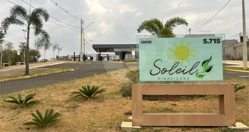 Terreno em condomínio fechado à venda no Jardim São Francisco, Piracicaba 