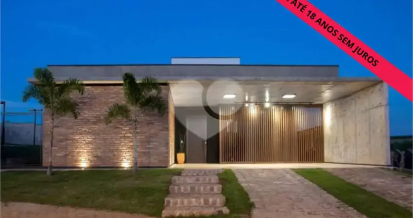 Terreno em condomínio fechado à venda no Água Seca, Piracicaba 