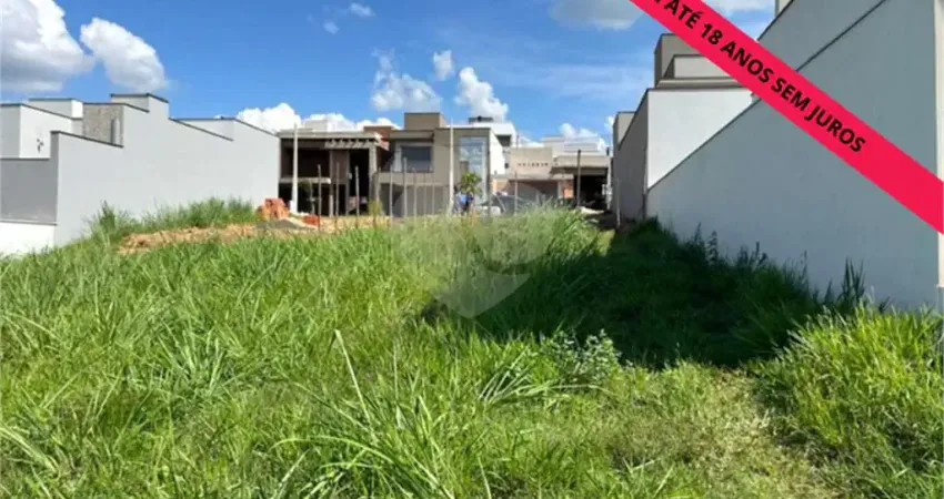 Terreno em condomínio fechado à venda no Jardim São Francisco, Piracicaba 