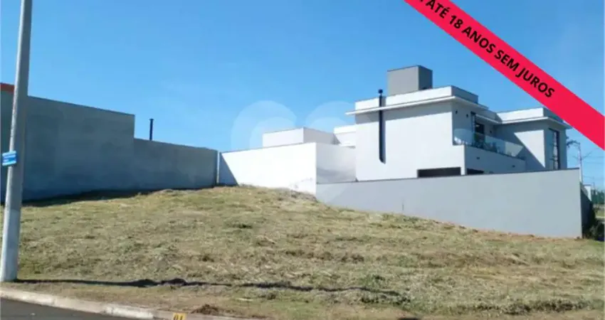 Terreno em condomínio fechado à venda no Jardim São Francisco, Piracicaba 