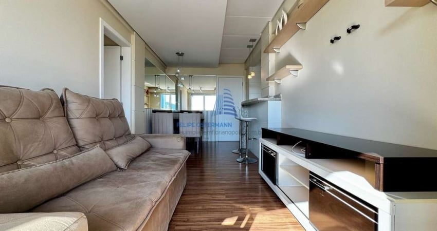 Apartamento de 2 dormitórios, sacada, estilo clube no Itacorubi, Florianópolis/SC