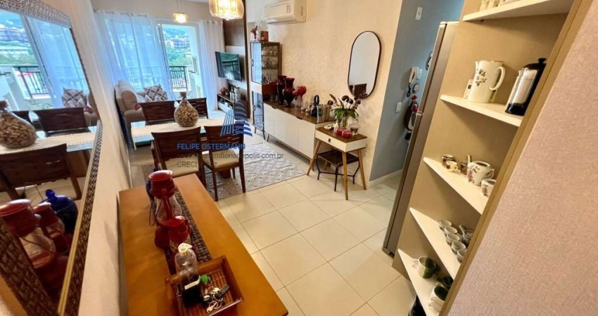 Apartamento impecável de 3 dormitórios, pintura nova, vista livre, infraestrutura de clube