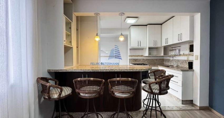Apartamento de 2 dormitórios, 1 vaga de garagem,rotativa, reformado, poucos metros da UFSC, bairro Trindade