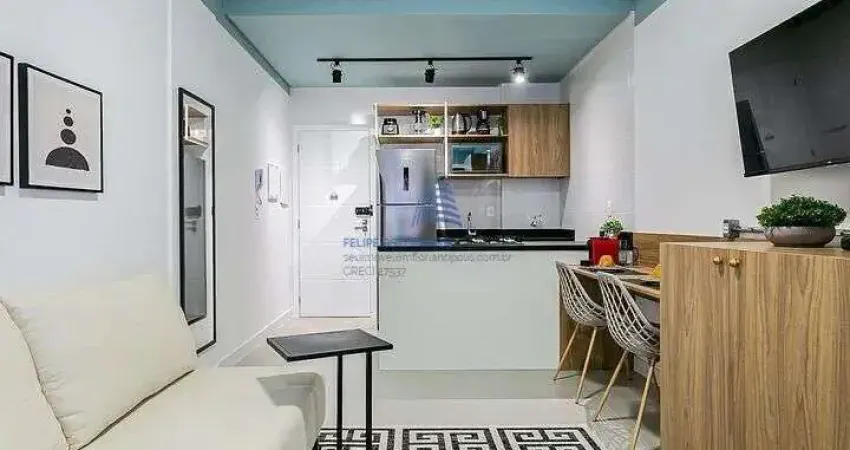 Studio no bairro Pantanal, mobiliado, 1 vaga de garagem, à poucos metros da Ufsc, Florianópolis/SC