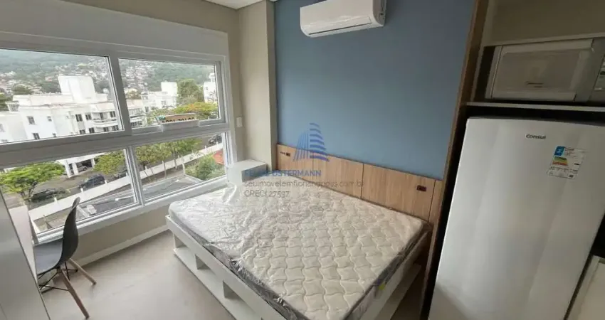 Studio no bairro carvoeira,aluguel direto com proprietário, totalmente mobiliado, com 1 vaga de garagem, florianópolis/sc