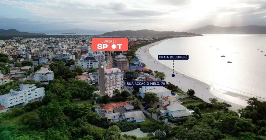 Cota de studio em jurerê, florianópolis/sc, 1 quadra do mar! área de lazer