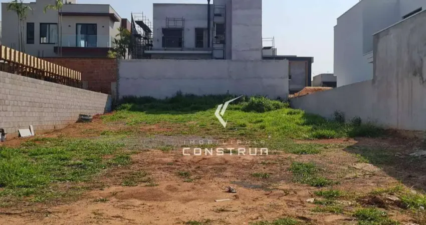 TERRENO PLANO À VENDA CONDOMÍNIO ARBORAIS, EM CAMPINAS/SP