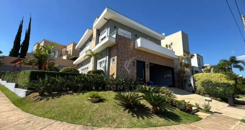 Casa com piscina aquecida em condomínio no parque dos alecrins em campinas/sp