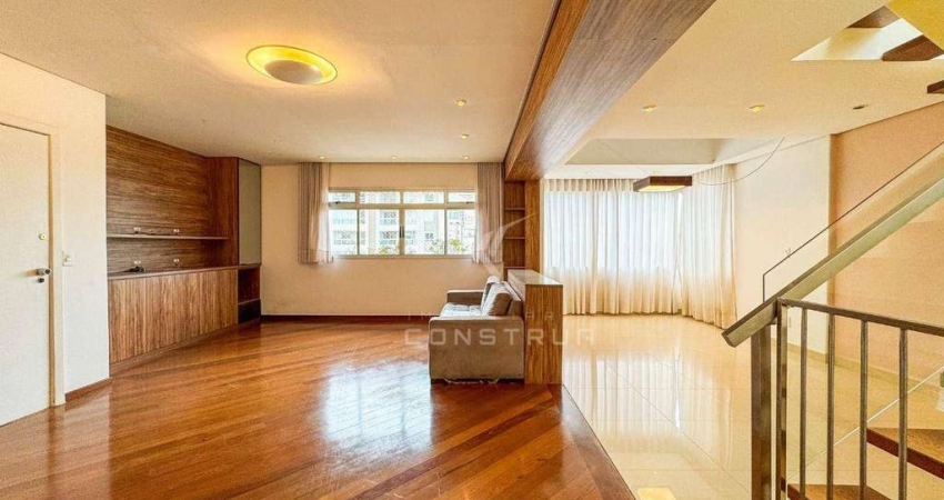 Cobertura, 300 m² - venda por R$ 3.000.000,00 ou aluguel por R$ 10.280,00/mês - Cambuí - Campinas/SP