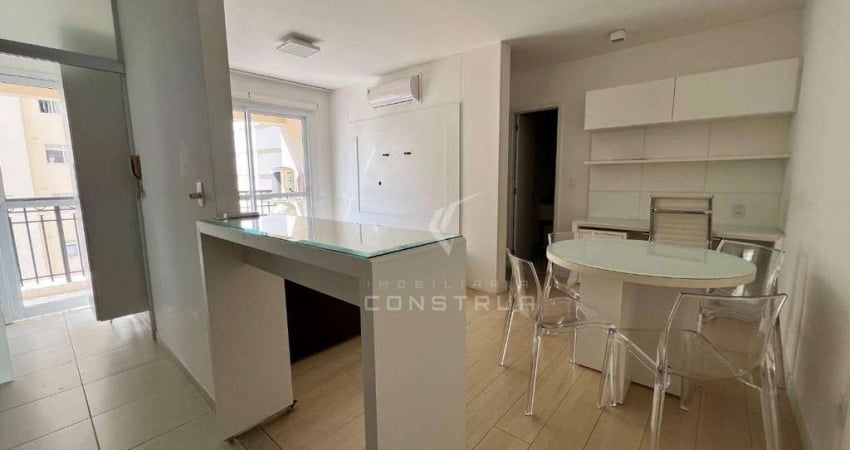 APARTAMENTO MOBILIADO PARA ALUGAR 1 DORMITÓRIO CAMBUÍ - CAMPINAS, SP