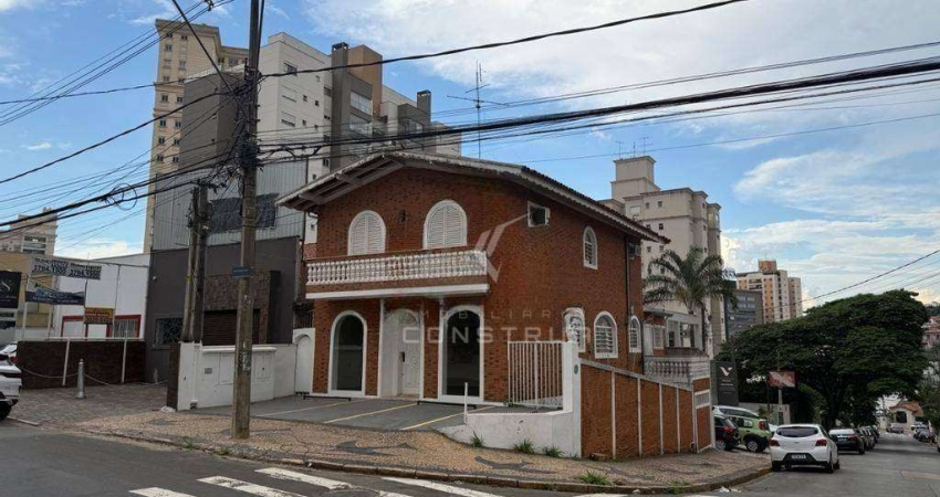 CASA COMERCIAL ESQUINA LOCALIZADA NO BAIRRO CAMBUÍ EM CAMPINAS, SÃO PAULO