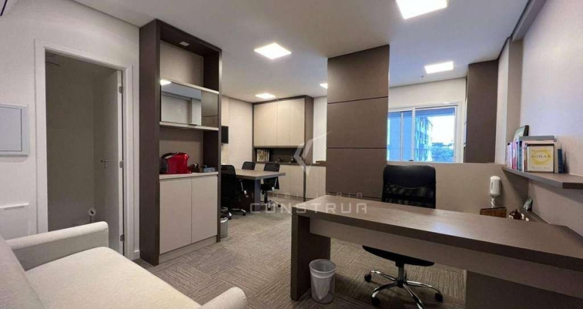 SALA MOBILIADA PARA ALUGAR NO SETIN MIDTOWN EM CAMPINAS/SP