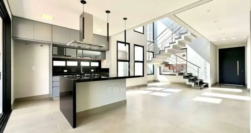 Casa com 3 dormitórios para alugar, 244 m² por r$ 12.750,32/mês - parque brasil 500 - paulínia/sp