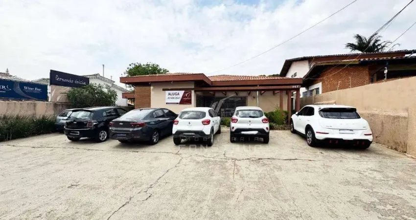 Casa comercial para alugar na hermas braga, nova campinas-sp