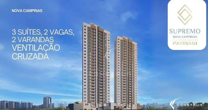 Apartamento com 3 quartos à venda na Rua Odila Maia Rocha Brito, 147, Nova Campinas, Campinas