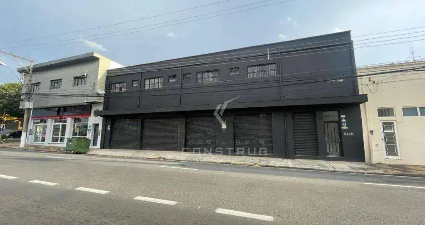 Salão para venda e locação no bairro ponte preta em campinas-são paulo